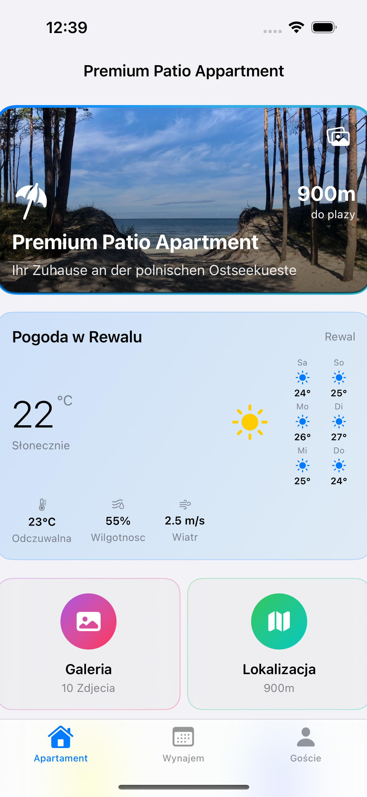 Zrzut ekranu: Mieszkanie